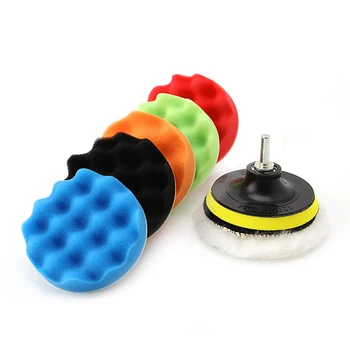 2020 New New 7Pc 3/4/5/6/7'' Car Polisher Polishing Waxing Buffing Woolen&Sponge Pads Kit
2020 New New 7Pc 3/4/5/6/7'' Car Polisher Polishing Waxing Buffing Woolen&Sponge Pads Kit