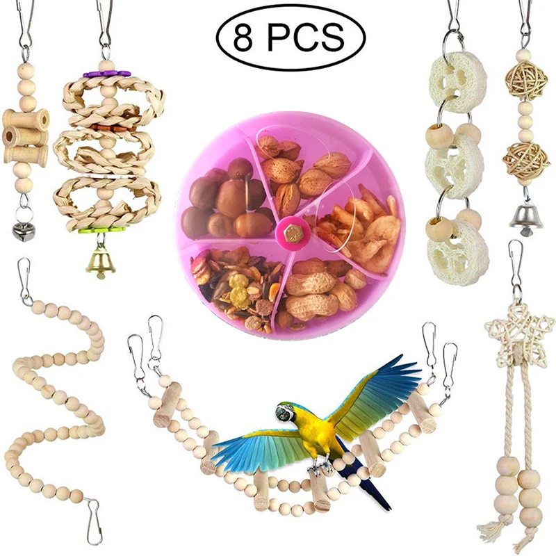 Bird Foraging Toys Parrot Nibble Toy Bird Chewing Toys Best for African Grey Macaws Cockatoos Parrot Birds and More Puzzle toy
Bird Foraging Toys Parrot Nibble Toy Bird Chewing Toys Best for African Grey Macaws Cockatoos Parrot Birds and More Puzzle toy