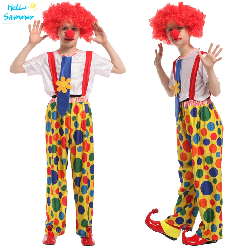 Halloween Kids Children Clown Costume For Baby Girls Boys Holiday Purim Carnival Party Funny Costumes Dress
Halloween Kids Children Clown Costume For Baby Girls Boys Holiday Purim Carnival Party Funny Costumes Dress
