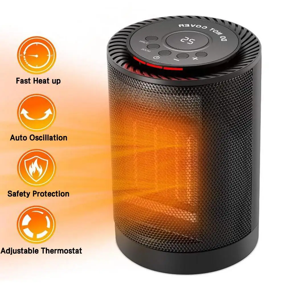 Smart Mini Home Heater Portable Winter Desktop Speed Hot Intelligent Heating Electric Heater Ceramic Warm Fan For Home Office
Smart Mini Home Heater Portable Winter Desktop Speed Hot Intelligent Heating Electric Heater Ceramic Warm Fan For Home Office