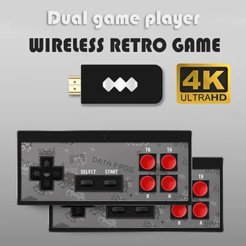 VKTECH 4K HDMI Video Game Console Built in 568 Classic Games Mini Retro Console Wireless Controller HDMI Output Dual Players
VKTECH 4K HDMI Video Game Console Built in 568 Classic Games Mini Retro Console Wireless Controller HDMI Output Dual Players