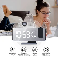 2021 Clock With Projection Digital Clock Projection Desktop Clock USB Wake Up LED Electronic Table Clock Forecast Alarm Clock
2021 Clock With Projection Digital Clock Projection Desktop Clock USB Wake Up LED Electronic Table Clock Forecast Alarm Clock