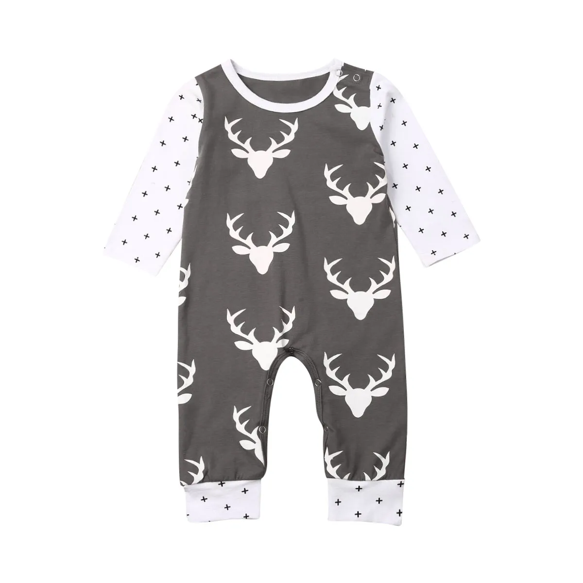 Baby Girl Clothes Toddler Infant Baby Boys Girls Kids Deer Christmas Clothes Long Sleeve Romper Hat One-piece Xmas Set
Baby Girl Clothes Toddler Infant Baby Boys Girls Kids Deer Christmas Clothes Long Sleeve Romper Hat One-piece Xmas Set