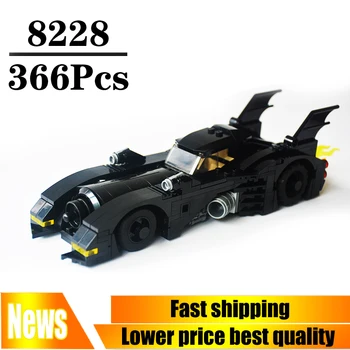 Batmobile Limited Edition Batmaned 366PCS Light Car Building Blocks Compatible 40433 Batmobile 1989 Superhero Kids Toy gift 8228
Batmobile Limited Edition Batmaned 366PCS Light Car Building Blocks Compatible 40433 Batmobile 1989 Superhero Kids Toy gift 8228