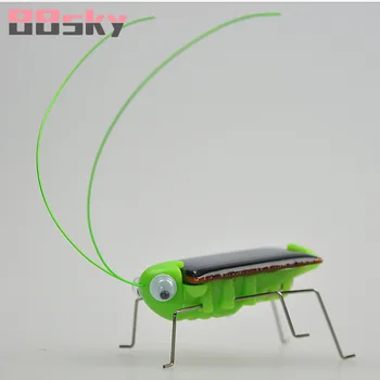 

BBSKY Novel Solar Grasshopper Educational Solar Powered Toy Spider Cockroach Gadget Gift Solar Toys No Batteries Trick Toys C238