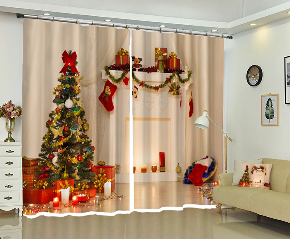 Personality 3D blackout curtains to map custom size shop theme hotel happy new year christmas gift ins style decoration
Personality 3D blackout curtains to map custom size shop theme hotel happy new year christmas gift ins style decoration