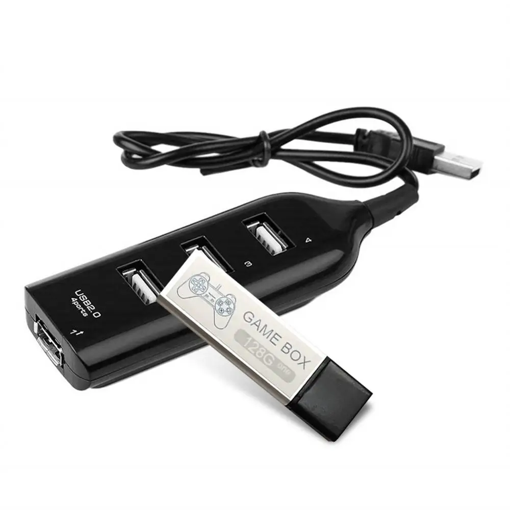 For PS1 Mini Game Enhancer Plug Built-in 7000 Games Open Source Simulator Expansion Pack 4-port Hub Stick
For PS1 Mini Game Enhancer Plug Built-in 7000 Games Open Source Simulator Expansion Pack 4-port Hub Stick
