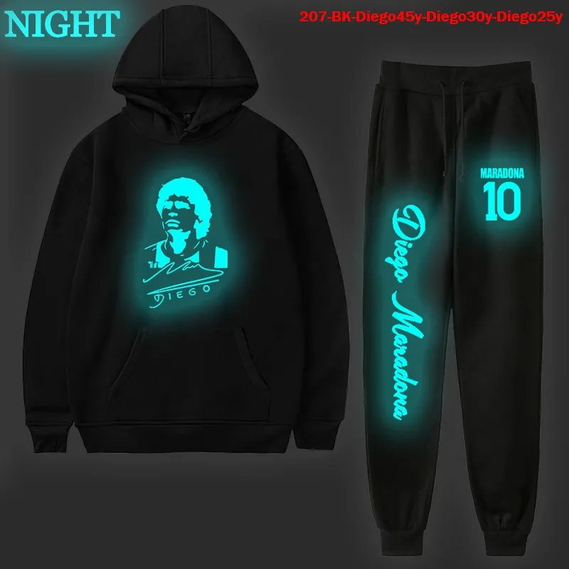 2020 Luminous Hoodies Sets Two Piece Set Tracksuit Diego Armando Maradona Suits Long Sleeve Hoodies+Jogger Pant Mens Hoodie Sets
2020 Luminous Hoodies Sets Two Piece Set Tracksuit Diego Armando Maradona Suits Long Sleeve Hoodies+Jogger Pant Mens Hoodie Sets
