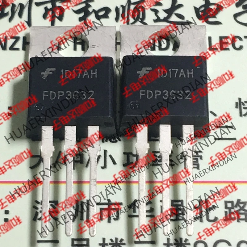 

1Pieces New original FDP3632 TO-220 100V 80A In stock Quality assurance