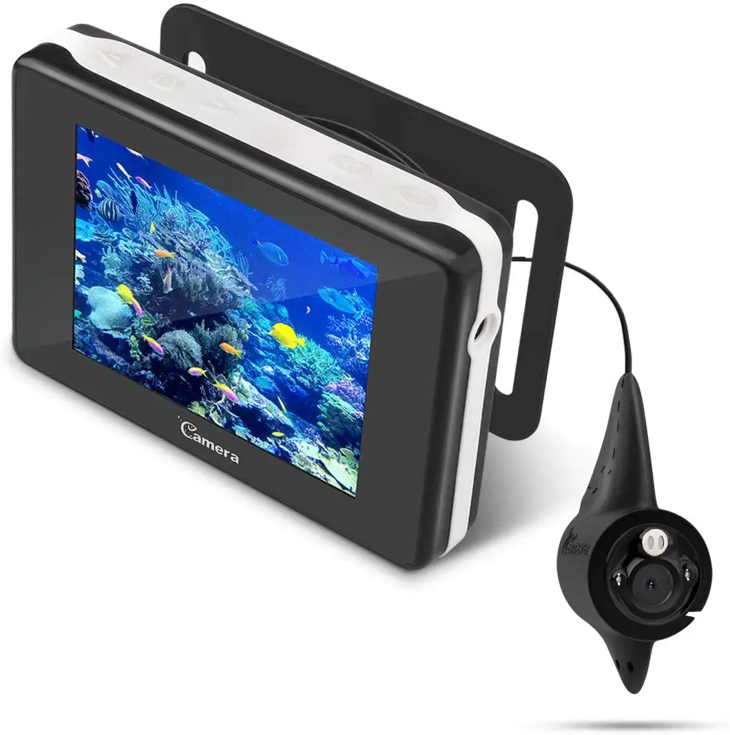 Underwater Fishing Camera HD 1000 TVL CAM with Depth Temperature Display Fish Finder Camera for Lake Sea Ice Boat Kayak Fishing
Underwater Fishing Camera HD 1000 TVL CAM with Depth Temperature Display Fish Finder Camera for Lake Sea Ice Boat Kayak Fishing