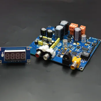 CS4398 DAC Decoder! Soft control AK4118 Receiving with sampling rate display! The official line 
CS4398 DAC Decoder! Soft control AK4118 Receiving with sampling rate display! The official line