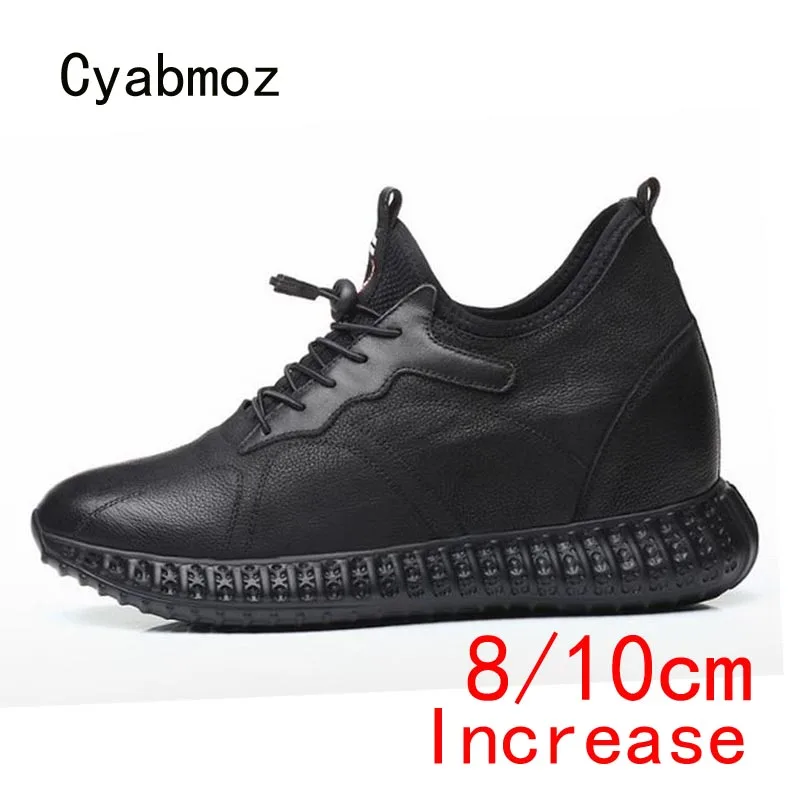 Cyabmoz Men Height increasing Shoes Mens Genuine Leather 8/10 cm Party Hidden Elevator Fashion shoes New Man Black Casual Shoes
Cyabmoz Men Height increasing Shoes Mens Genuine Leather 8/10 cm Party Hidden Elevator Fashion shoes New Man Black Casual Shoes