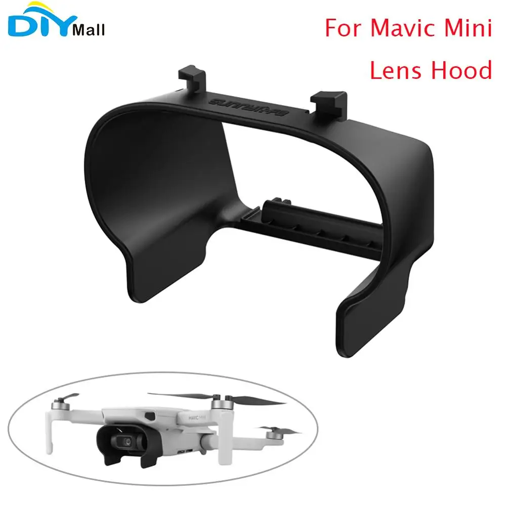 Sunnylife Lens Hood Cover Sunshade Sunhood Anti-glare Lens Cover Gimbal Protective Shell for DJI Mavic Mini
Sunnylife Lens Hood Cover Sunshade Sunhood Anti-glare Lens Cover Gimbal Protective Shell for DJI Mavic Mini