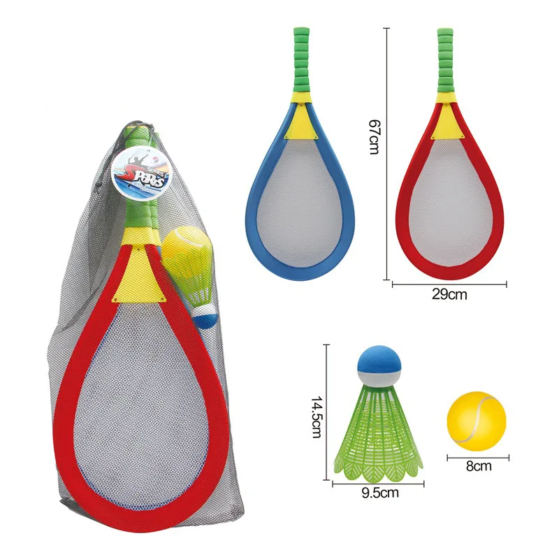 CHILDREN'S Toy Racket Fitness Sports Supplies Parent And Child Interactive Casual Sports Ball Games Badminton Racket Supplies 
CHILDREN'S Toy Racket Fitness Sports Supplies Parent And Child Interactive Casual Sports Ball Games Badminton Racket Supplies
