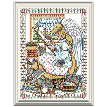 joy Sunday Painting Needlework Embroidery Cross Stitch Home Decor Craft DIYCross Stitch Kits Arts People Pattern Decor Kit-Angel
joy Sunday Painting Needlework Embroidery Cross Stitch Home Decor Craft DIYCross Stitch Kits Arts People Pattern Decor Kit-Angel