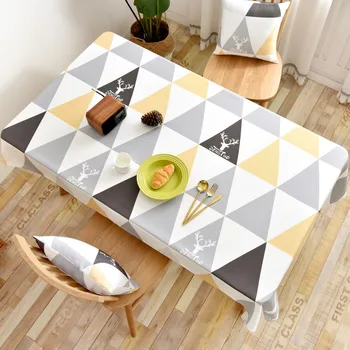 Geometric Tablecloth Rectangular Decorative Kitchen Dining Table Cover Waterproof Household Desk Cloth Pillowcase JS80C
Geometric Tablecloth Rectangular Decorative Kitchen Dining Table Cover Waterproof Household Desk Cloth Pillowcase JS80C
