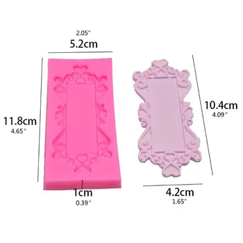 DIY Photo Frame Keychain Pendant Resin Molds Nameplate Slilcone Picture Custom Frame UV Resin Molds Tools Art Crafts
DIY Photo Frame Keychain Pendant Resin Molds Nameplate Slilcone Picture Custom Frame UV Resin Molds Tools Art Crafts