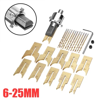 23pcs/set Wooden Buddha Bead Maker Beads Drill Bit Milling Cutter 6mm~25mm Kit High Speeds Steel Woodworking Router Bit
23pcs/set Wooden Buddha Bead Maker Beads Drill Bit Milling Cutter 6mm~25mm Kit High Speeds Steel Woodworking Router Bit