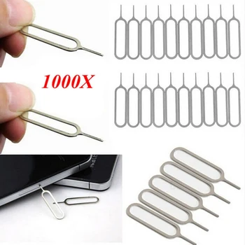 1000pcs Sim Card Tray Ejector Eject Pin Key Removal Tool for iPhone Samsung Huawei Univesal mobile phone SIM card reader ejector
1000pcs Sim Card Tray Ejector Eject Pin Key Removal Tool for iPhone Samsung Huawei Univesal mobile phone SIM card reader ejector