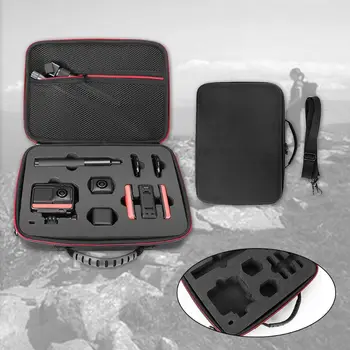 Wear-resistant Nylon Storage Bag Portable Carrying Handbag with Shoulder Strap for Insta360 ONE R Camera Accessories
Wear-resistant Nylon Storage Bag Portable Carrying Handbag with Shoulder Strap for Insta360 ONE R Camera Accessories