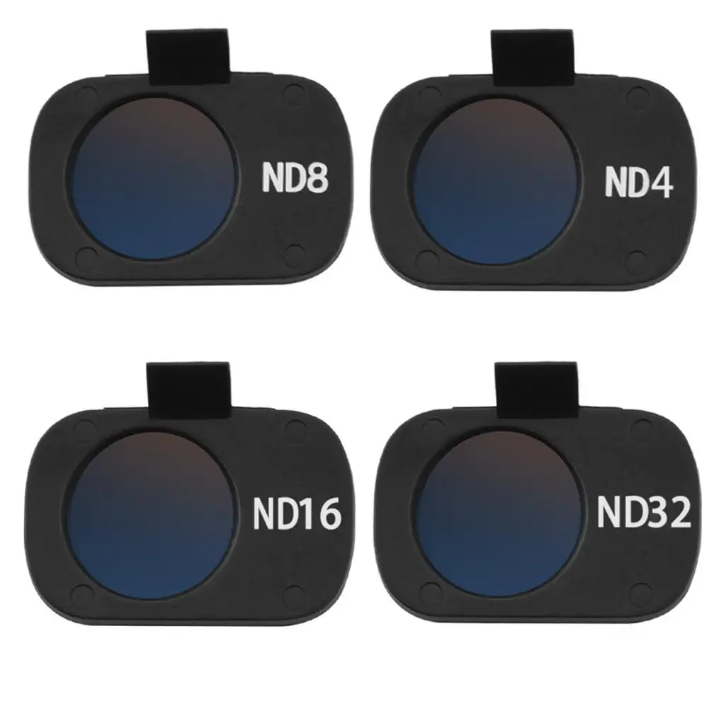 Drone Lens Filter For Mavic Mini ND4 ND8 ND16 ND32 Waterproof Filter Set Anti-scratch Camera Filter Drone Accessories
Drone Lens Filter For Mavic Mini ND4 ND8 ND16 ND32 Waterproof Filter Set Anti-scratch Camera Filter Drone Accessories