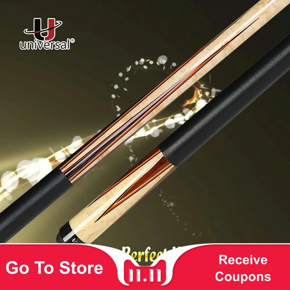 Universal UN112-3 Pool Cue Stick Kit Billiard Cue 12.9mm Tip Technology Maple Shaft Stick for Athletes Fine Billiar 2019
Universal UN112-3 Pool Cue Stick Kit Billiard Cue 12.9mm Tip Technology Maple Shaft Stick for Athletes Fine Billiar 2019