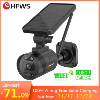 HFWS Solar Camera ip wifi Wire-Free Battery Camera Outdoor cctv PIR Motion Detection Security CCTV camerawifi camera outdoor ba
HFWS Solar Camera ip wifi Wire-Free Battery Camera Outdoor cctv PIR Motion Detection Security CCTV camerawifi camera outdoor ba