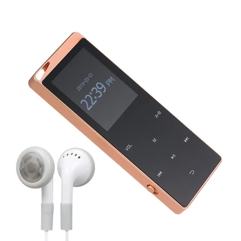 Portable MP3 Player Digital Music Player TF Card Touch Button FM Radio Support BT with 3.5mm Headphones Rechargeable Battery
Portable MP3 Player Digital Music Player TF Card Touch Button FM Radio Support BT with 3.5mm Headphones Rechargeable Battery