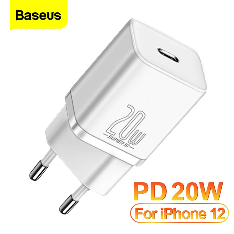 Baseus PD 20 Вт USB C зарядное устройство с функцией быстрой зарядки 3 0 QC3.0 Быстрая