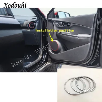 For Hyundai Kona Encino Kauai 2017 2018 2019 2020 Car Sticker Cover Detector Inside Audio Speak Sound Ring Circle Trim Parts
For Hyundai Kona Encino Kauai 2017 2018 2019 2020 Car Sticker Cover Detector Inside Audio Speak Sound Ring Circle Trim Parts