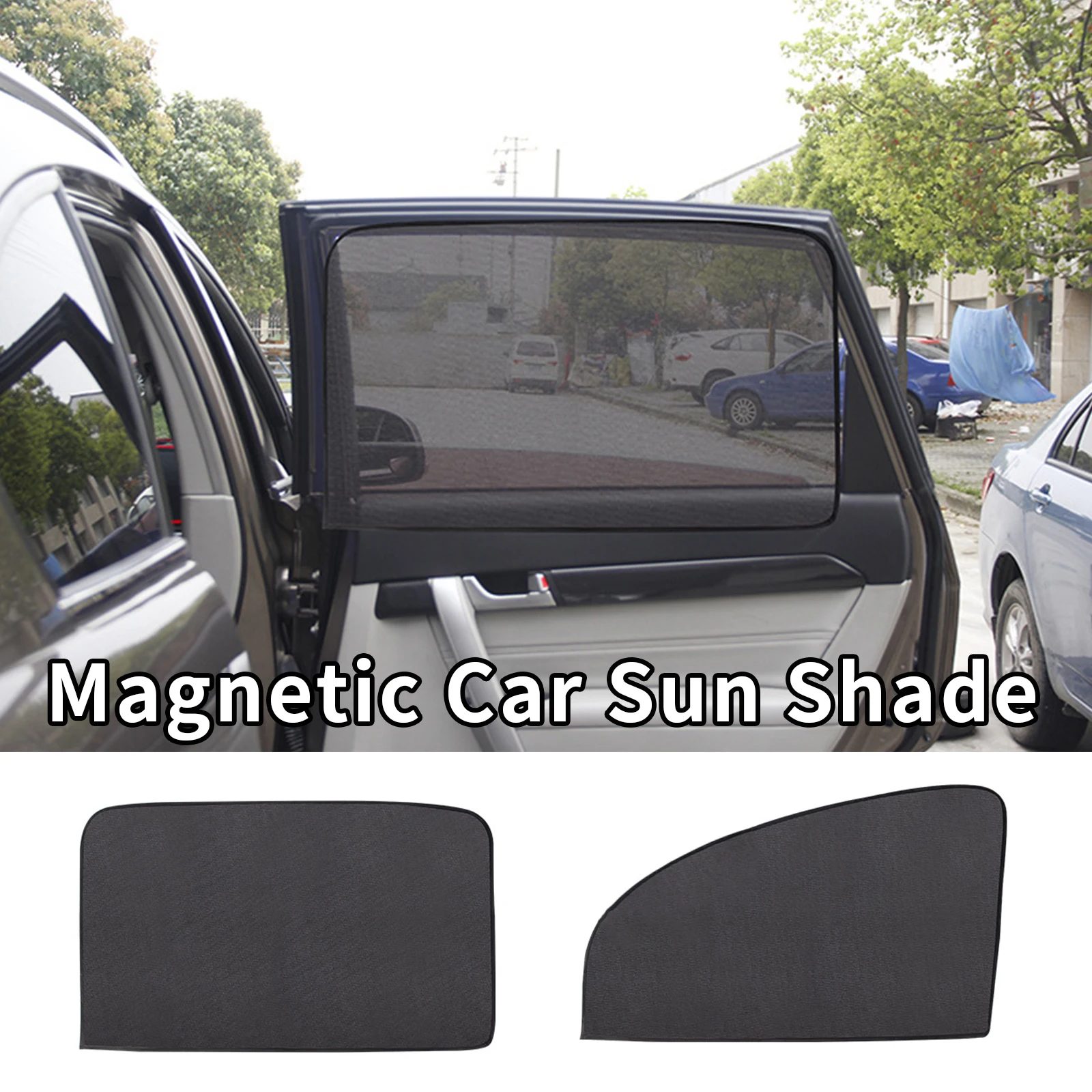 

Car Sun Shade Side Window Sunshade Cover UV Protect Perspective Mesh Universal Car Accessories