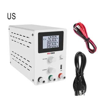 120V3A High Precision Switch Lab DC Power Supply Adjustable Digital Display Device Workshops Laboratory Power Source
120V3A High Precision Switch Lab DC Power Supply Adjustable Digital Display Device Workshops Laboratory Power Source