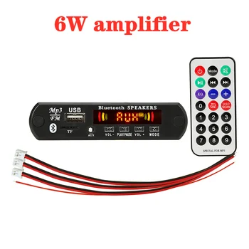 5V 2*3W Amplifier Bluetooth 5.0 MP3 Player Decoder Board 5V Car FM Radio Module Support FM TF USB AUX Handsfree Call Record
5V 2*3W Amplifier Bluetooth 5.0 MP3 Player Decoder Board 5V Car FM Radio Module Support FM TF USB AUX Handsfree Call Record