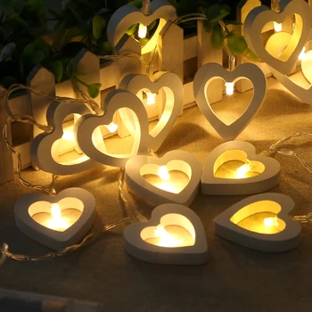 10 LED string lights wood peach heart-shaped battery box Christmas tree holiday party outdoor indoor love decoration wedding
10 LED string lights wood peach heart-shaped battery box Christmas tree holiday party outdoor indoor love decoration wedding