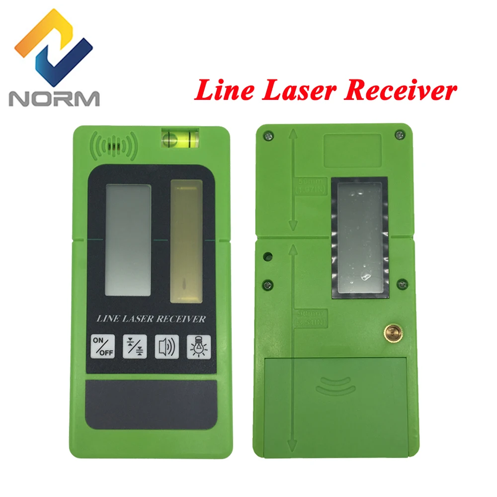 Norm Digital LCD Laser Receiver Outdoor Mode Laser Detector Available For Pulsing Green Red Beam Cross Line Laser Level Clamp
Norm Digital LCD Laser Receiver Outdoor Mode Laser Detector Available For Pulsing Green Red Beam Cross Line Laser Level Clamp