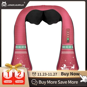 JinKaiRui Christmas Multi Function Neck Massage Shawl U Shape with Kneading Heating Shiatsu Home Car Dual Use
JinKaiRui Christmas Multi Function Neck Massage Shawl U Shape with Kneading Heating Shiatsu Home Car Dual Use