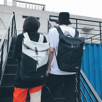 Canvas Hit Color Backpack School Bag Fashion Trend Female Backpack Street Shooting Personality Male Travel Sports Bag
Canvas Hit Color Backpack School Bag Fashion Trend Female Backpack Street Shooting Personality Male Travel Sports Bag