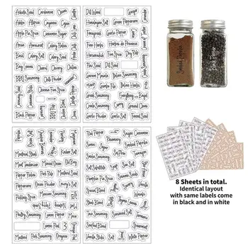 1Set Food Container Labels 8 Sheets Transparent Waterproof Stickers Food Jar Labels for Pantry Spice Stickers Mark Kitchen Tools
1Set Food Container Labels 8 Sheets Transparent Waterproof Stickers Food Jar Labels for Pantry Spice Stickers Mark Kitchen Tools