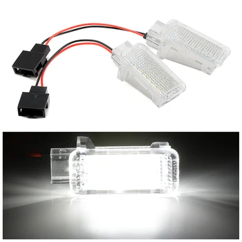 2pcs Car LED Courtesy Door Projector Light For Audi A3/A4/A6/VW/Skoda Foot Nest Lights Ghost Shadow Light Lamp 12V 6500K White
2pcs Car LED Courtesy Door Projector Light For Audi A3/A4/A6/VW/Skoda Foot Nest Lights Ghost Shadow Light Lamp 12V 6500K White