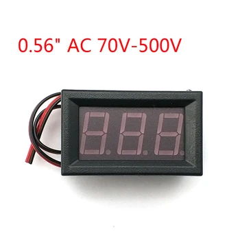 Mini 0.56 inch Voltmeter LCD Digital display Voltage Meter Panel Portable Tool with two wire AC 70V-500V
Mini 0.56 inch Voltmeter LCD Digital display Voltage Meter Panel Portable Tool with two wire AC 70V-500V
