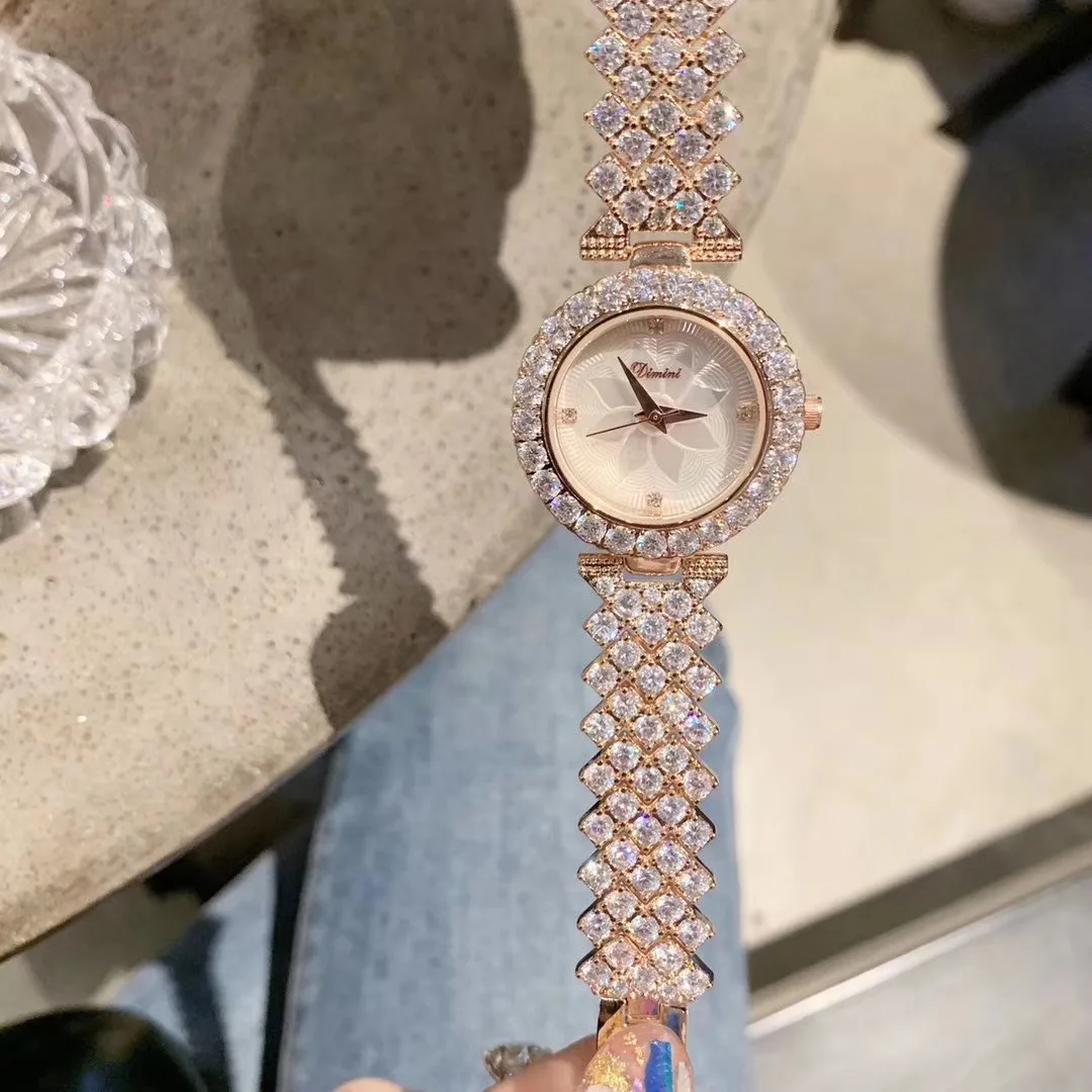 HerHome Fashion Women Full Crystals Jewelry Watches Luxury Rhinestone Bracelet Watch Waterproof Quartz Roman Wrist watch Lotus HerHome Fashion Women Full Crystals Jewelry Watches Luxury Rhinestone Bracelet Watch Waterproof Quartz Roman Wrist watch Lotus