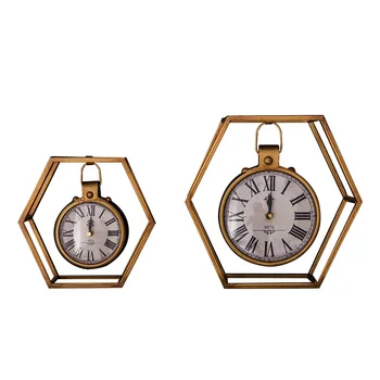 European Retro Hexagonal Alarm Clock Roman Wrought Iron Decoration Alarm Clock Mute Ornaments Cute Alarm Clock Kids W6
European Retro Hexagonal Alarm Clock Roman Wrought Iron Decoration Alarm Clock Mute Ornaments Cute Alarm Clock Kids W6