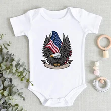 USA Harajuku Baby Summer Rompers Hipster Streetwear Newborn Baby Boy Clothes Eagle Print Toddler Girl Bodysuit Fashion New Style
USA Harajuku Baby Summer Rompers Hipster Streetwear Newborn Baby Boy Clothes Eagle Print Toddler Girl Bodysuit Fashion New Style