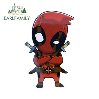 EARLFAMILY 13cm For Deadpool Cartoon Decal Graffiti Car Sticker Car Door Protector Occlusion Scratch For JDM SUV RV Decor
EARLFAMILY 13cm For Deadpool Cartoon Decal Graffiti Car Sticker Car Door Protector Occlusion Scratch For JDM SUV RV Decor