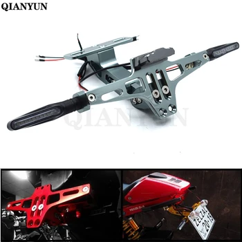 CNC motorcycle license plate number bracket with LED light adjustable For YAMAHA R1 2005 2006 KAWASAKI Z1000 Z800 Z750 KTM
CNC motorcycle license plate number bracket with LED light adjustable For YAMAHA R1 2005 2006 KAWASAKI Z1000 Z800 Z750 KTM