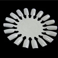 偽の爪オーバルクリアナチュラルブラックヒントにリング偽ネイルアートデザインアクリル UV ゲルマニキュアツール(China)