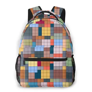 Fashion Backpack Women Men Unisex Students Backpacks Geometric Pattern Travel bag Bookbag
Fashion Backpack Women Men Unisex Students Backpacks Geometric Pattern Travel bag Bookbag