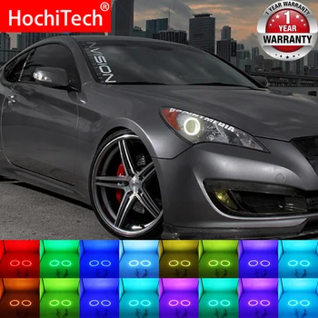 Headlight Multi-color RGB LED Angel Eyes Halo Ring Eye DRL RF Remote Control for Hyundai Genesis Coupe 2010 - 2014 Accessories
Headlight Multi-color RGB LED Angel Eyes Halo Ring Eye DRL RF Remote Control for Hyundai Genesis Coupe 2010 - 2014 Accessories