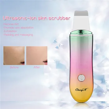 Ultrasonic Ion Skin Scrubber Electric Vibration Facial Cleaner Blackhead Remover Dead Skin Peeling Scrubber Exfoliating Tool 31
Ultrasonic Ion Skin Scrubber Electric Vibration Facial Cleaner Blackhead Remover Dead Skin Peeling Scrubber Exfoliating Tool 31