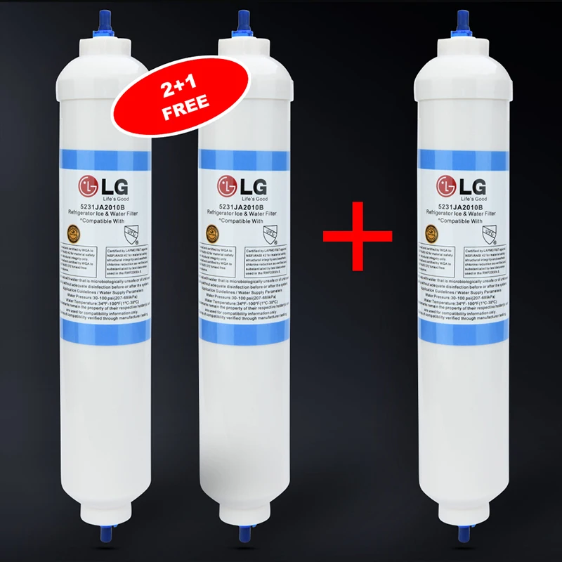 Replacement of LG refrigerator filter 5231JA2010B-3219JA3001P LG 5231JA2012A, 3 packs
Replacement of LG refrigerator filter 5231JA2010B-3219JA3001P LG 5231JA2012A, 3 packs